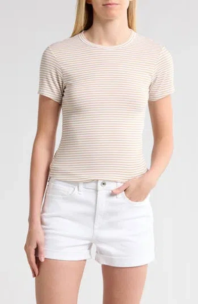 Rag & Bone Lucy Short Sleeve T-shirt In White