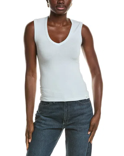 Rag & Bone Lucy V-neck Tank In Blue