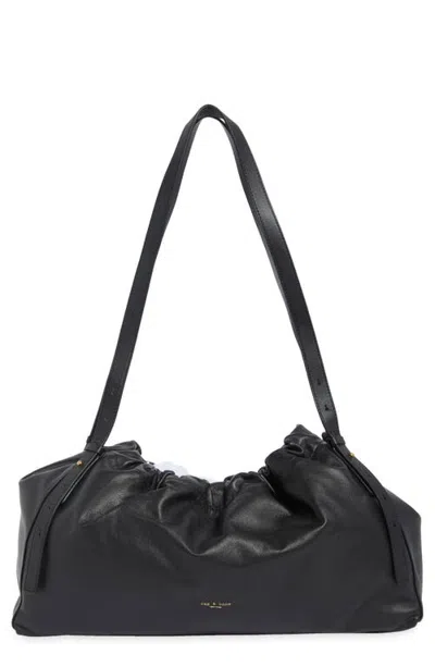 Rag & Bone Ludlow Leather Satchel In Bla