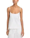 Rag & Bone Maggie Embroidered Cami In White