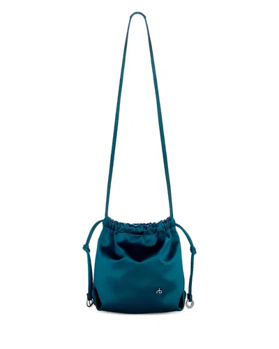 Rag & Bone Magnolia Small Satin Crossbody In Green