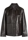 Rag & Bone Mala Leather Jacket In Brown