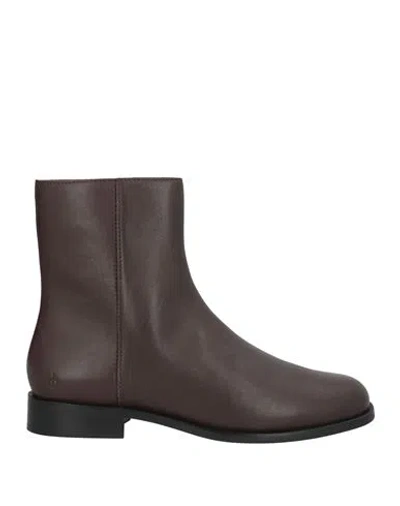 Rag & Bone Man Ankle Boots Dark Brown Size 11 Leather