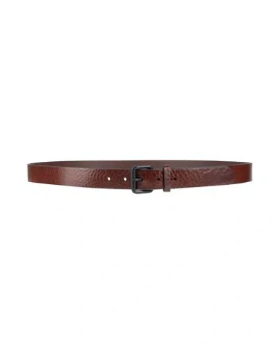 Rag & Bone Man Belt Brown Size 34 Leather