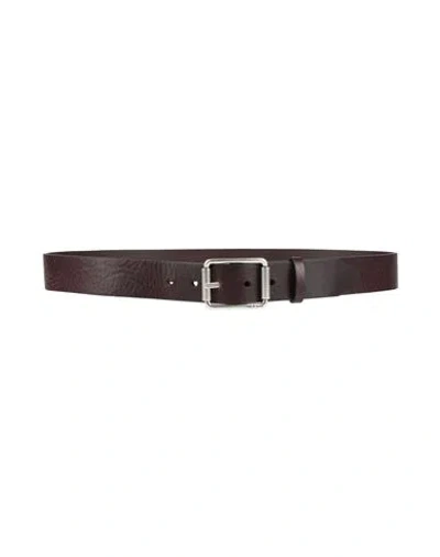 Rag & Bone Man Belt Dark Brown Size 30 Leather