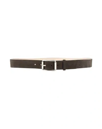 Rag & Bone Man Belt Dark Brown Size 30 Leather