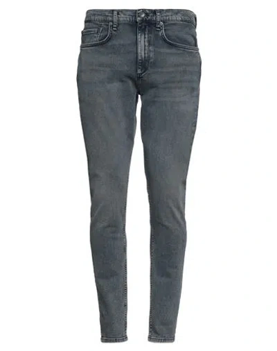 Rag & Bone Man Denim Pants Blue Size 38w-32l Cotton, Elastane