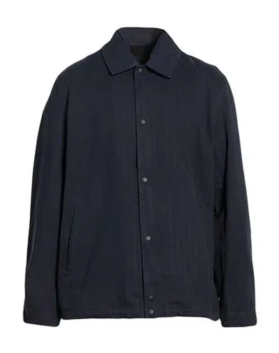 Rag & Bone Man Jacket Midnight Blue Size Xl Cotton, Wool