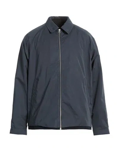 Rag & Bone Man Jacket Navy Size L Cotton, Nylon In Multi