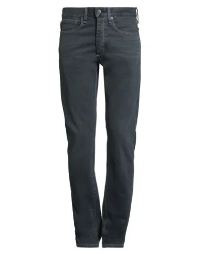 Rag & Bone Man Jeans Blue Size 30w-32l Cotton, Elastane In Black