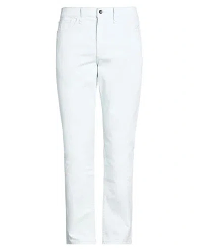 Rag & Bone Man Jeans Sky Blue Size 34w-32l Cotton, Polyester, Elastane In White