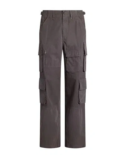 Rag & Bone Man Pants Grey Size 36 Cotton In Brown