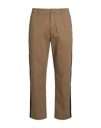Rag & Bone Man Pants Khaki Size 32 Cotton, Elastane In Sand