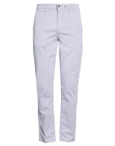 Rag & Bone Man Pants Lilac Size 34 Cotton, Elastane In Blue