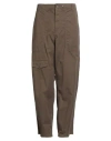 Rag & Bone Man Pants Military Green Size 34 Cotton, Nylon In Animal Print