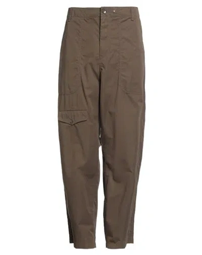 Rag & Bone Man Pants Military Green Size 34 Cotton, Nylon In Animal Print