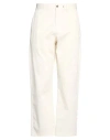 Rag & Bone Man Pants Off White Size 34 Cotton In Neutral