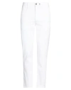 Rag & Bone Man Pants White Size 34 Cotton, Elastane