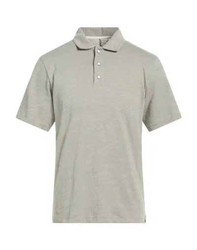 Rag & Bone Man Polo Shirt Grey Size L Cotton In Gray