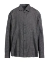 Rag & Bone Man Shirt Black Size L Cotton, Viscose In Multi