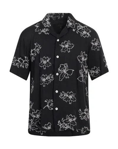 Rag & Bone Man Shirt Black Size M Modal