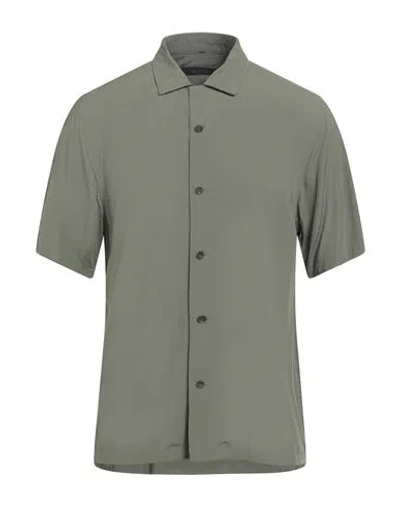 Rag & Bone Man Shirt Military Green Size L Viscose
