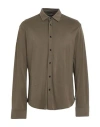 Rag & Bone Man Shirt Military Green Size M Pima Cotton In Green
