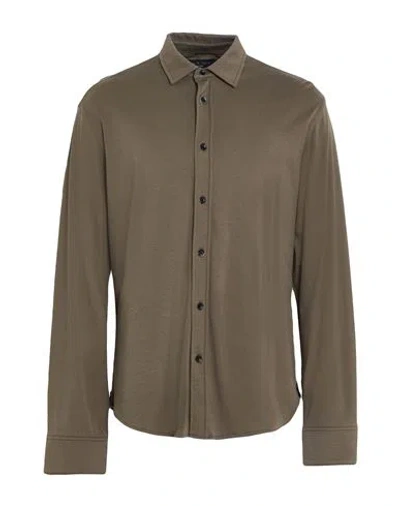 Rag & Bone Man Shirt Military Green Size M Pima Cotton