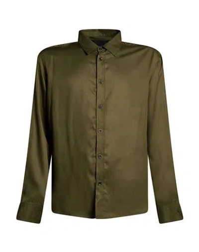 Rag & Bone Man Shirt Military Green Size Xl Modal
