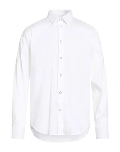Rag & Bone Man Shirt White Size M Cotton, Polyamide, Elastane