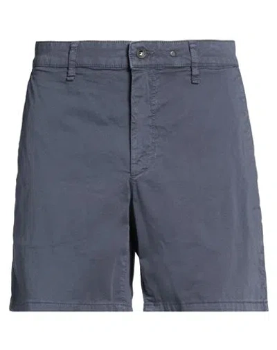 Rag & Bone Man Shorts & Bermuda Shorts Midnight Blue Size 34 Cotton, Elastane