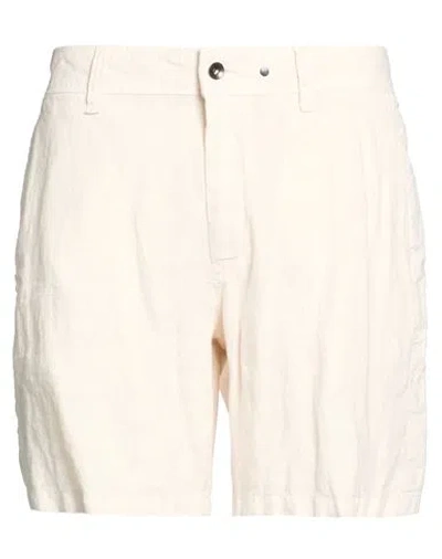 Rag & Bone Man Shorts & Bermuda Shorts Off White Size 34 Linen In Neutral