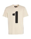 Rag & Bone Man T-shirt Beige Size L Cotton In Neutral