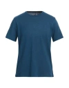 Rag & Bone Man T-shirt Deep Teal Size L Cotton In Blue