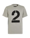 Rag & Bone Man T-shirt Light Grey Size L Cotton In Gray