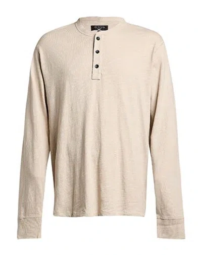 Rag & Bone Man T-shirt Beige Size Xl Cotton In Neutral