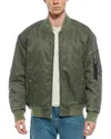 Rag & Bone Manston Bomber Jacket In Green