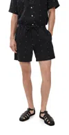 Rag & Bone Elastic Drawstring Waist Shorts