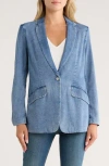 Rag & Bone Marcella Denim Blazer In Blue