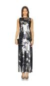 Rag & Bone Margaret Metallic Dress In Multi
