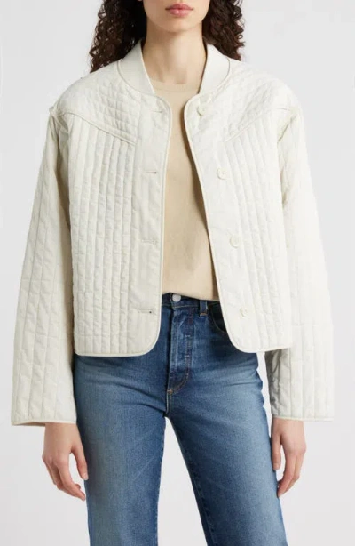 Rag & Bone Margot Quilted Jacket In Neutral