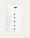 Rag & Bone Mariana Linen Vest