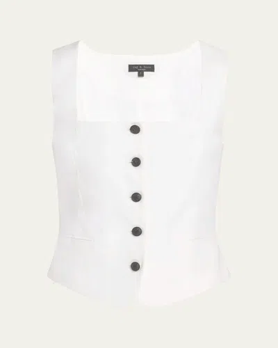 Rag & Bone Mariana Linen Vest