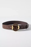 Rag & Bone Marina Leather Belt In Brown