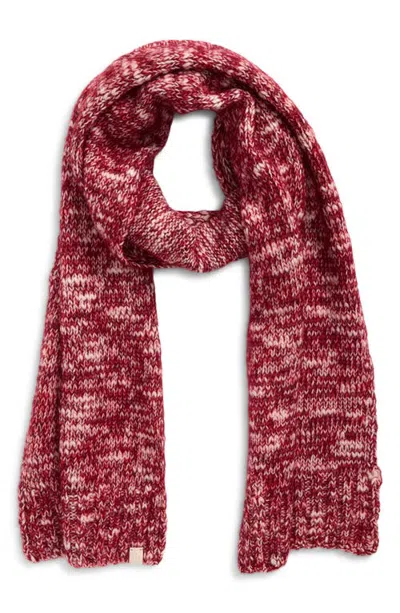 Rag & Bone Marlee Wool & Mohair Blend Scarf In Red