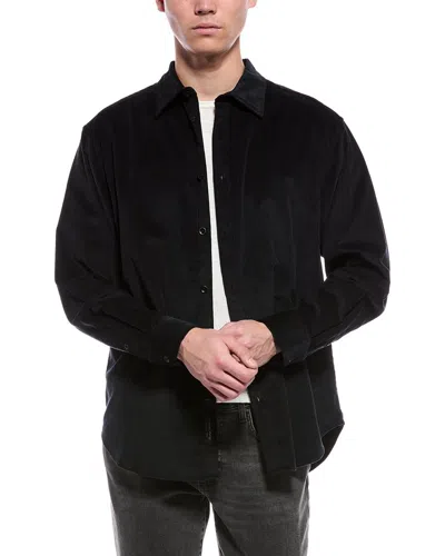 Rag & Bone Mateo Corduroy Shirt In Black