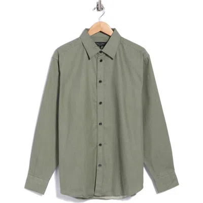 Rag & Bone Mateo Washed Cotton Button-front Shirt In Gray