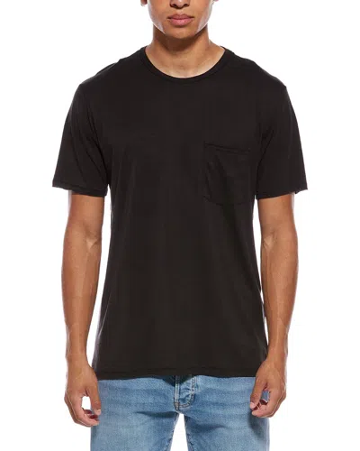 Rag & Bone Matthew Pocket T-shirt In Black