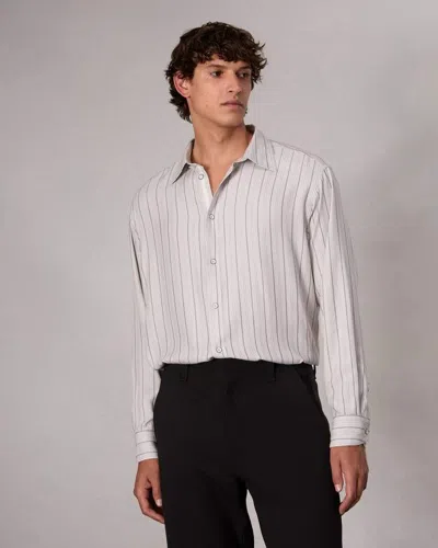 Rag & Bone Matthew Striped Shirt In White
