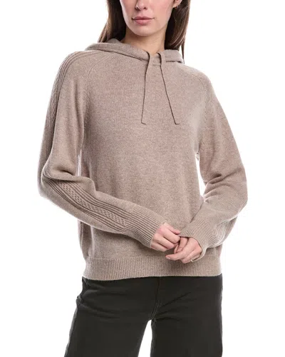 Rag & Bone Maud Cashmere Hoodie In Purple